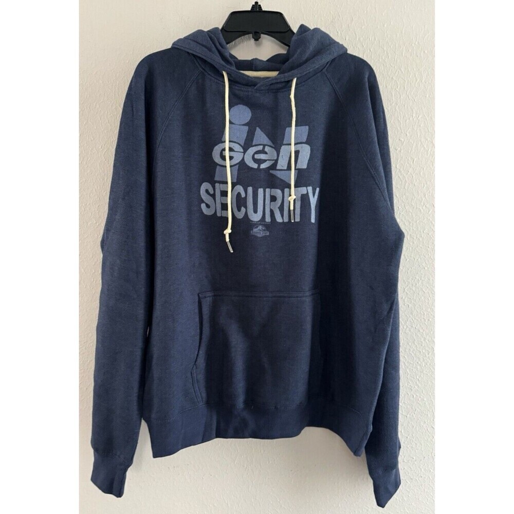 Popfunk Jurassic Park The Insecure Official Premium Ultrasoft Hoodie size XL